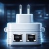 Qoltec Wzmacniacz sygnału WiFi | Repeater | Access Point | 300Mb/s | 6  anten | 2xRJ45